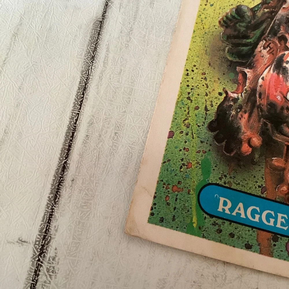 Topps 1987 Topps Garbage Pail Kids Series 9 Ragged Aggie #378b